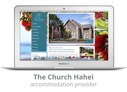 The Church Hahei accommodation provider