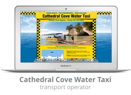 Cathedral Cove Water Taxi