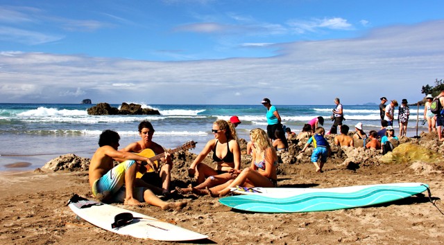 photos of Hotwater Beach